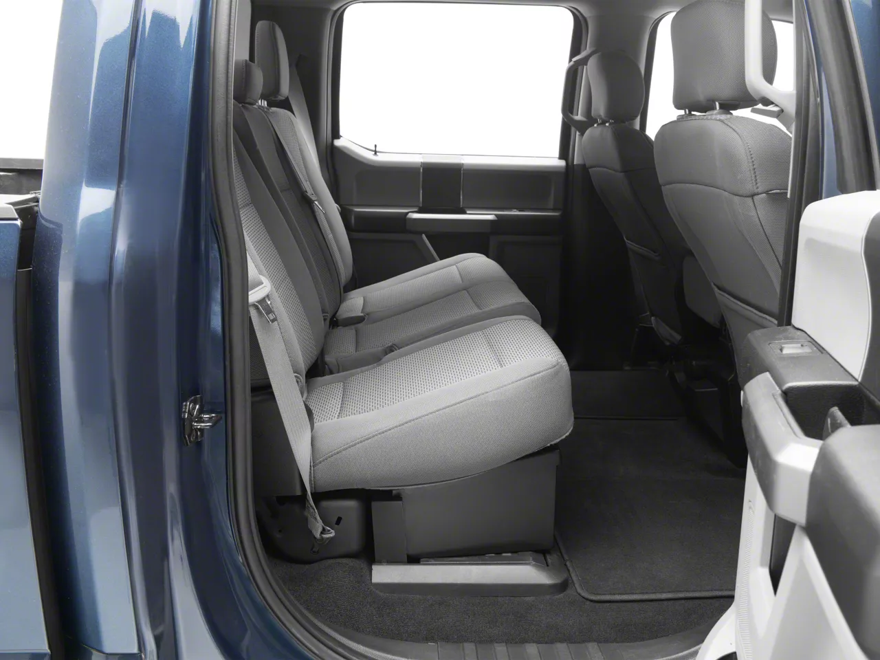 RedRock Locking Under Seat Storage Box (17-26 F-250 Super Duty SuperCrew)