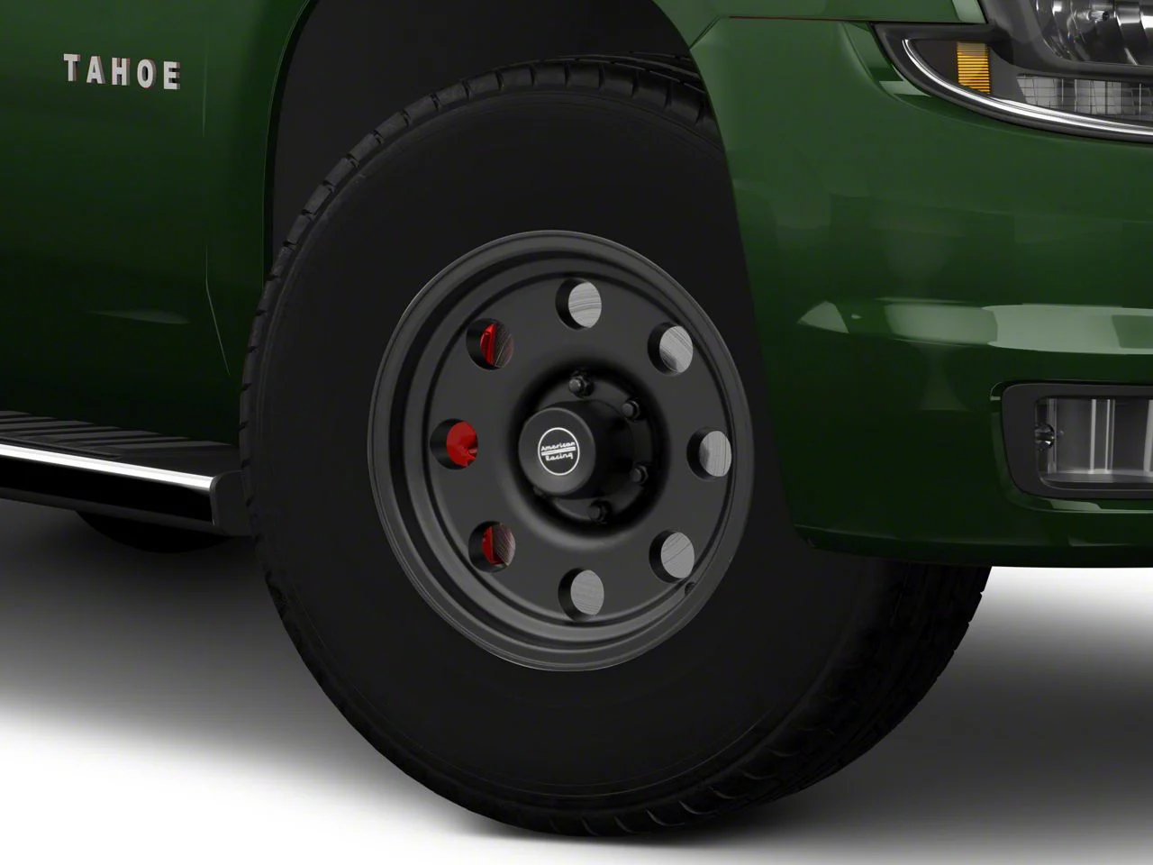 American Racing AR172 Baja Satin Black 6-Lug Wheel; 17x8; 0mm Offset (15-20 Tahoe)