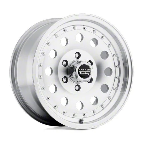 American Racing AR62 Outlaw II Machined 6-Lug Wheel; 17x8; 0mm Offset (15-20 Tahoe)