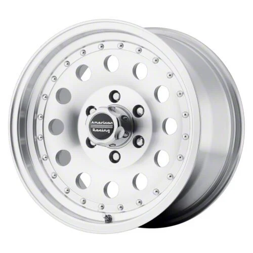 American Racing AR62 Outlaw II Machined 6-Lug Wheel; 17x8; 18mm Offset (15-20 Tahoe)