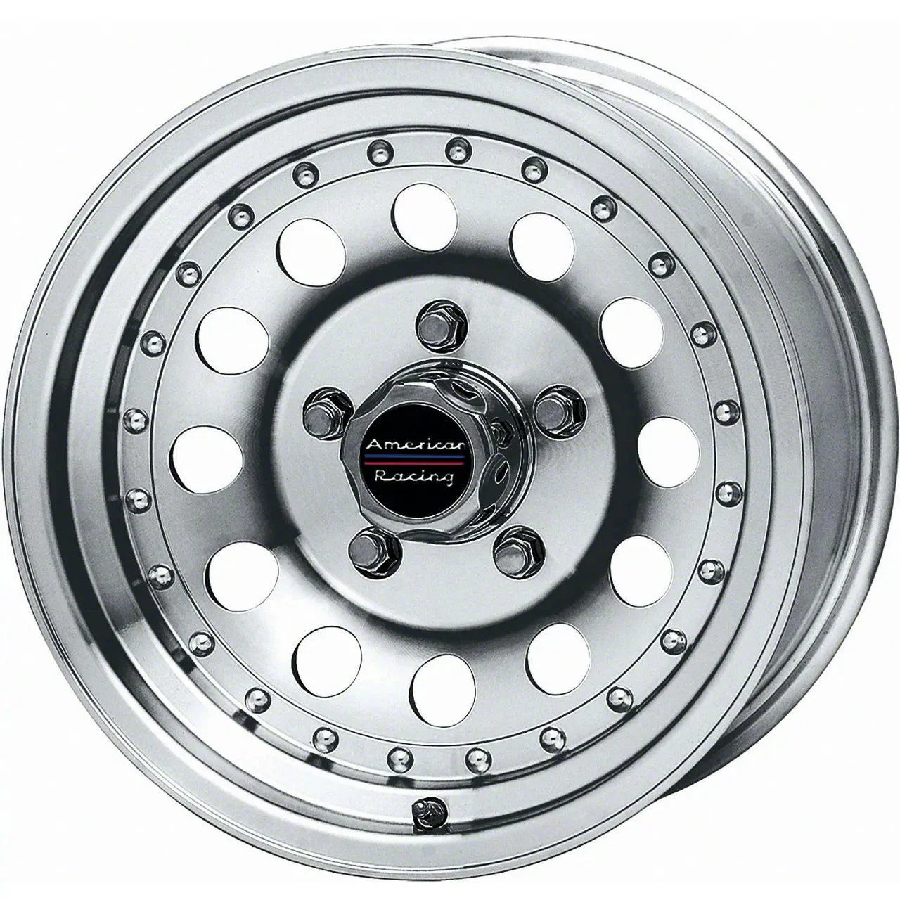 American Racing AR62 Outlaw II Machined 6-Lug Wheel; 17x8; 30mm Offset (15-20 Tahoe)