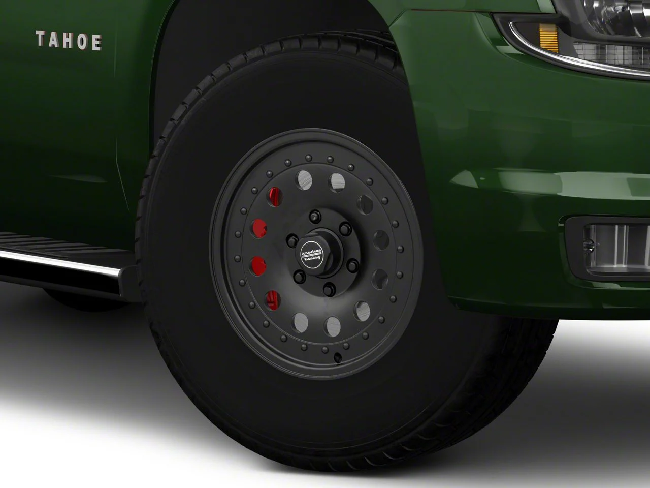 American Racing AR62 Outlaw II Satin Black 6-Lug Wheel; 17x8; 18mm Offset (15-20 Tahoe)