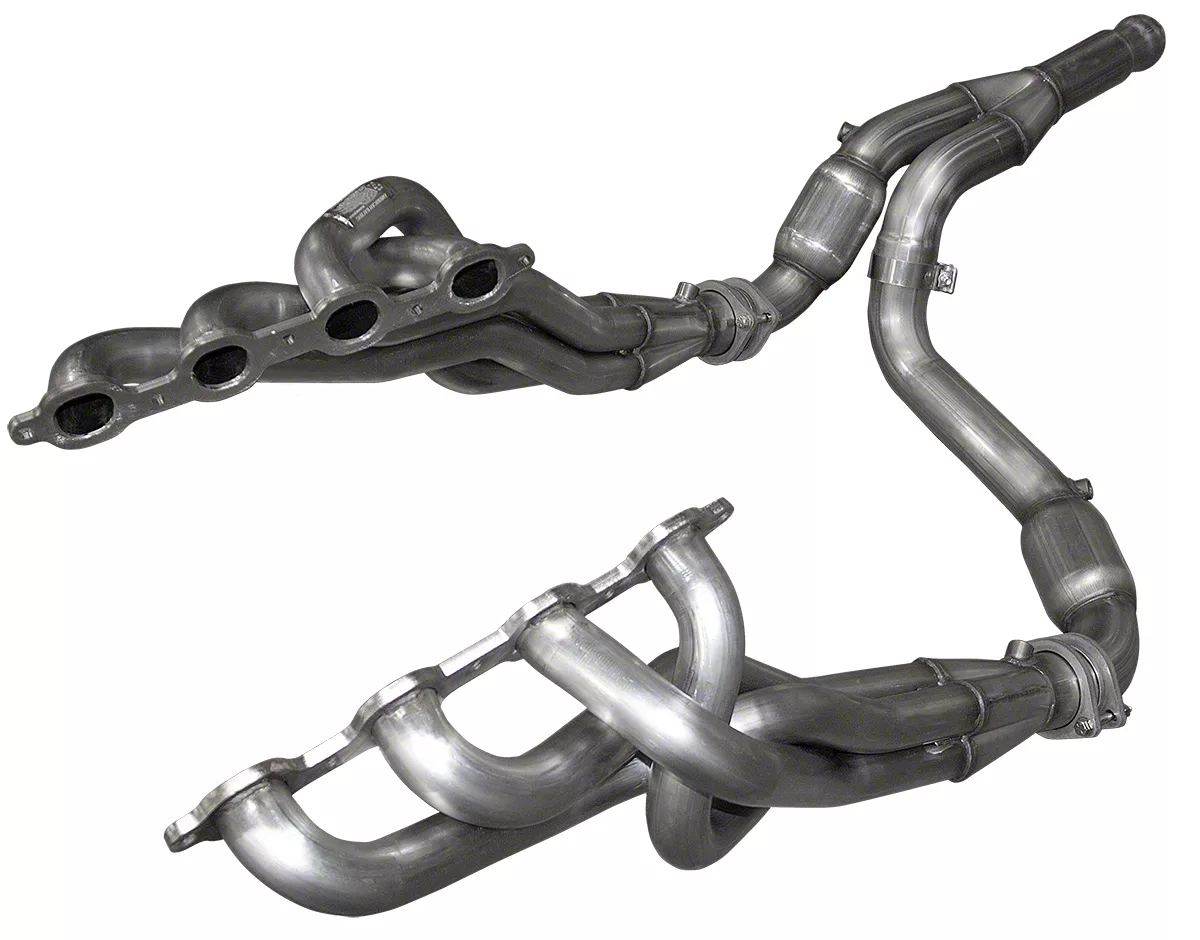 American Racing Headers 1-7/8-Inch Long Tube Headers with Catted Y-Pipe (14-18 5.3L Sierra 1500)