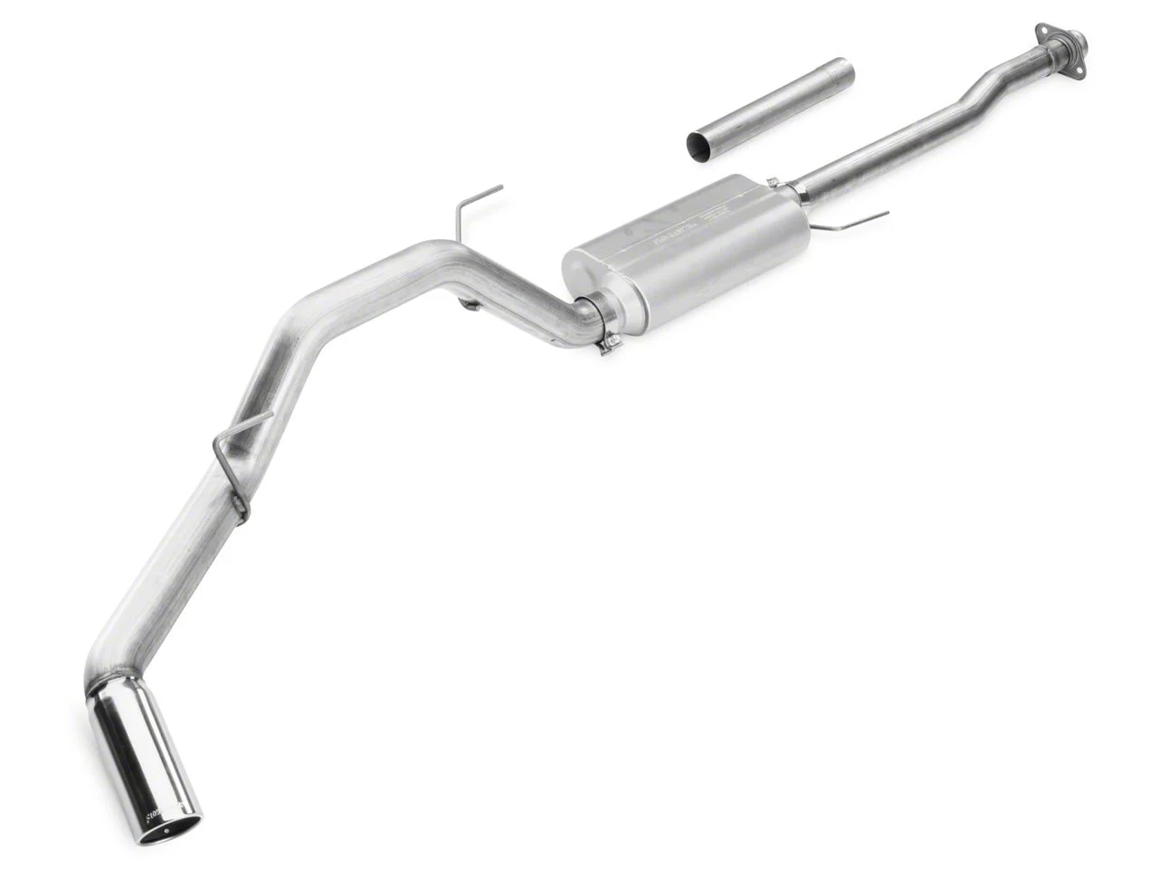 Flowmaster American Thunder Single Exhaust System; Side Exit (2010 5.4L F-150 Raptor)