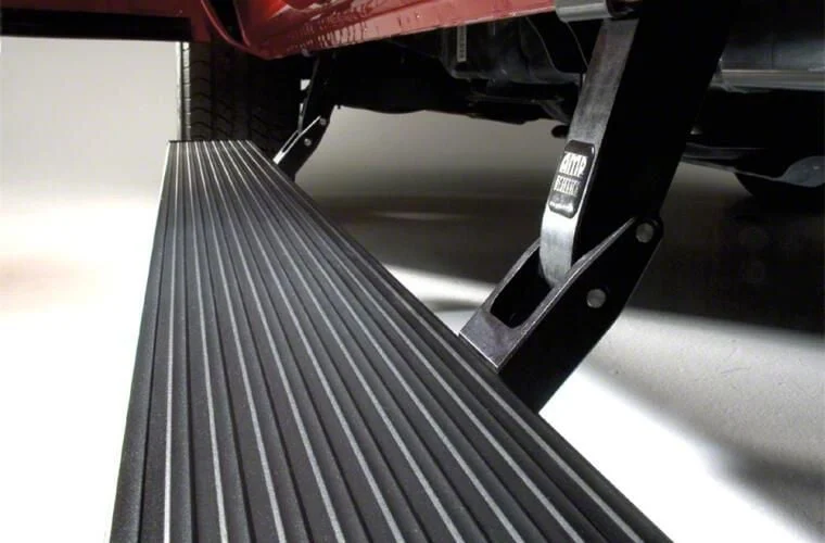 Amp Research PowerStep Running Boards; Plug-n-Play (17-19 6.6L Duramax Silverado 2500 HD Double Cab, Crew Cab)