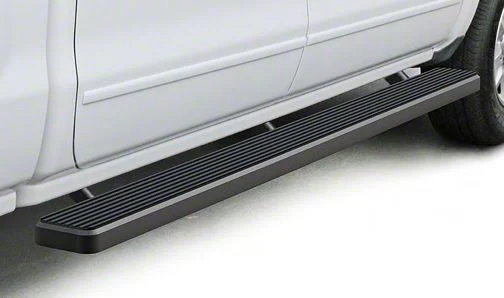 6-Inch iStep Running Boards; Black (07-18 Sierra 1500 Crew Cab)