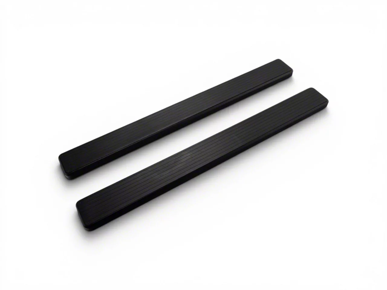 6-Inch iStep Running Boards; Black (07-18 Silverado 1500 Regular Cab)
