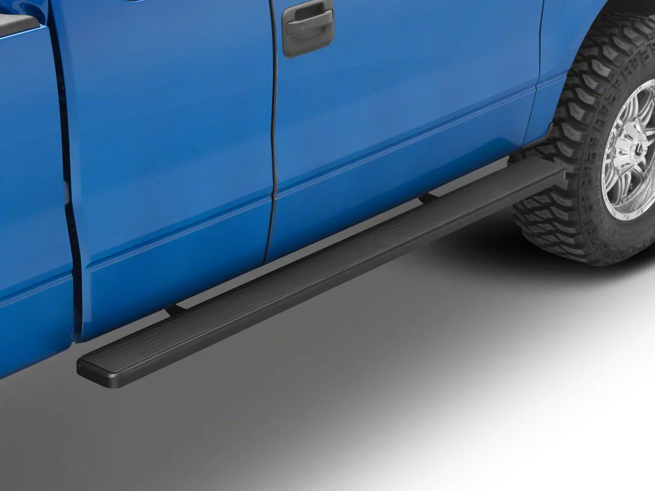 6-Inch iStep Running Boards; Black (09-14 F-150 SuperCab)