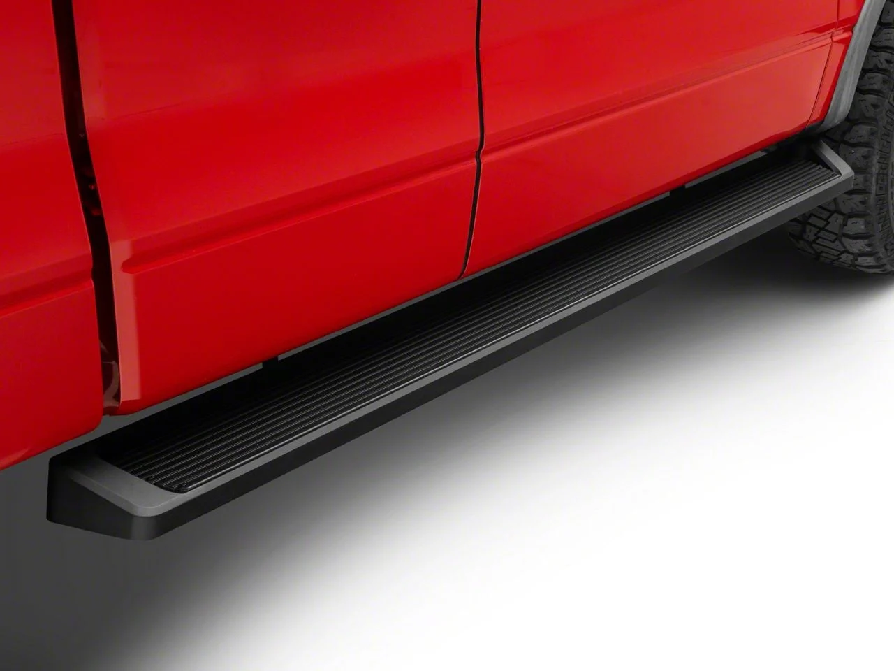 6-Inch iRunning Boards; Black (04-08 F-150 SuperCrew)