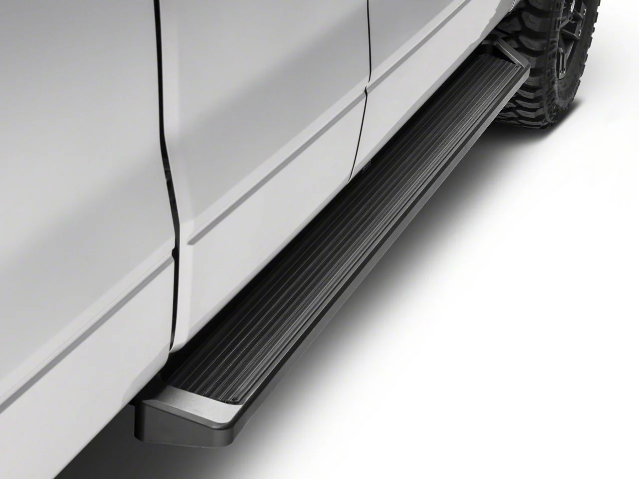 6-Inch iRunning Boards; Black (04-14 F-150 SuperCab)
