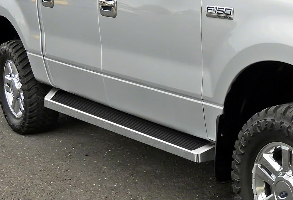 6-Inch iRunning Boards; Polished (04-08 F-150 SuperCrew)