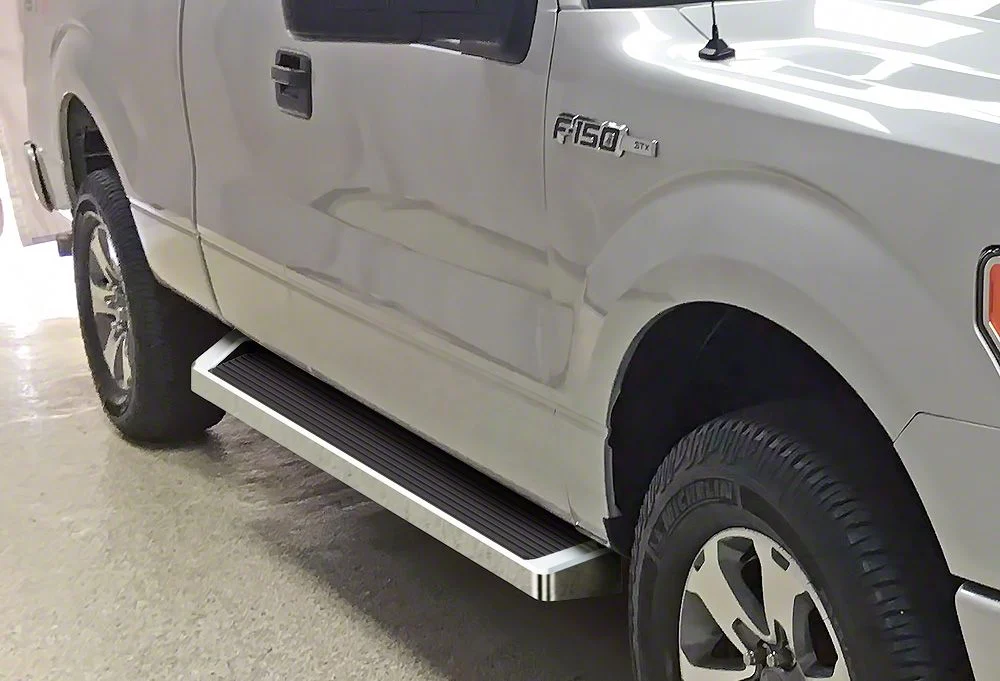 6-Inch iRunning Boards; Polished (04-14 F-150 SuperCab)