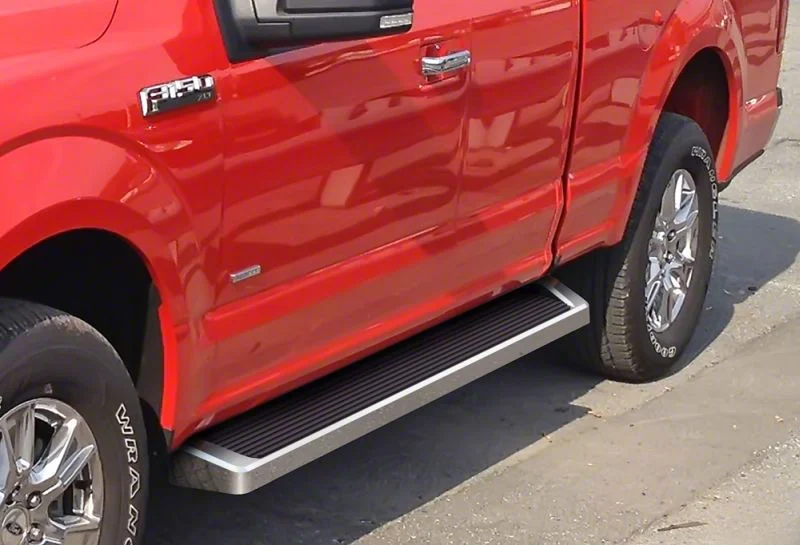 6-Inch iRunning Boards; Polished (15-26 F-150 SuperCab)