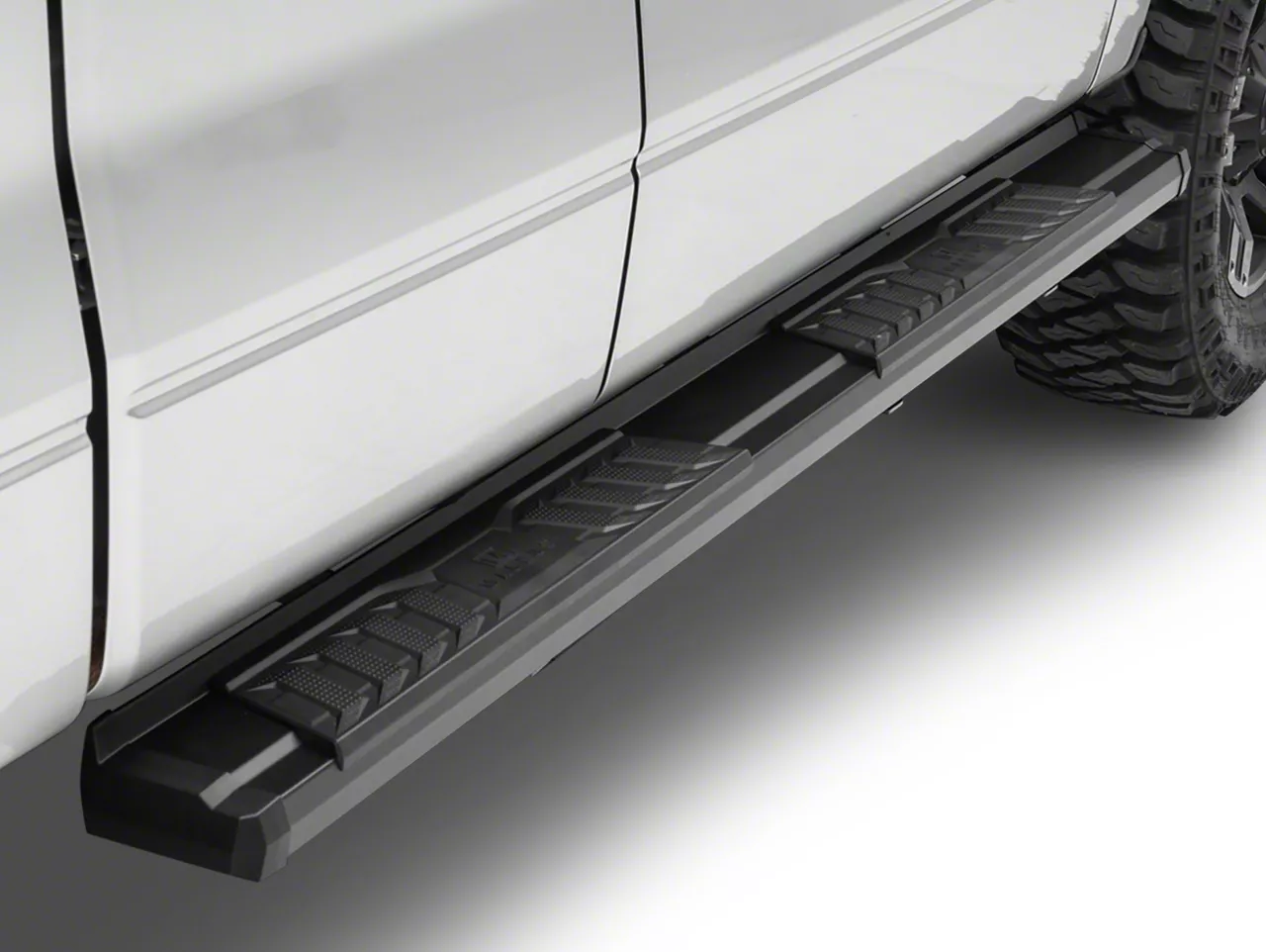 OE Style Running Boards; Black (09-14 F-150 SuperCab)