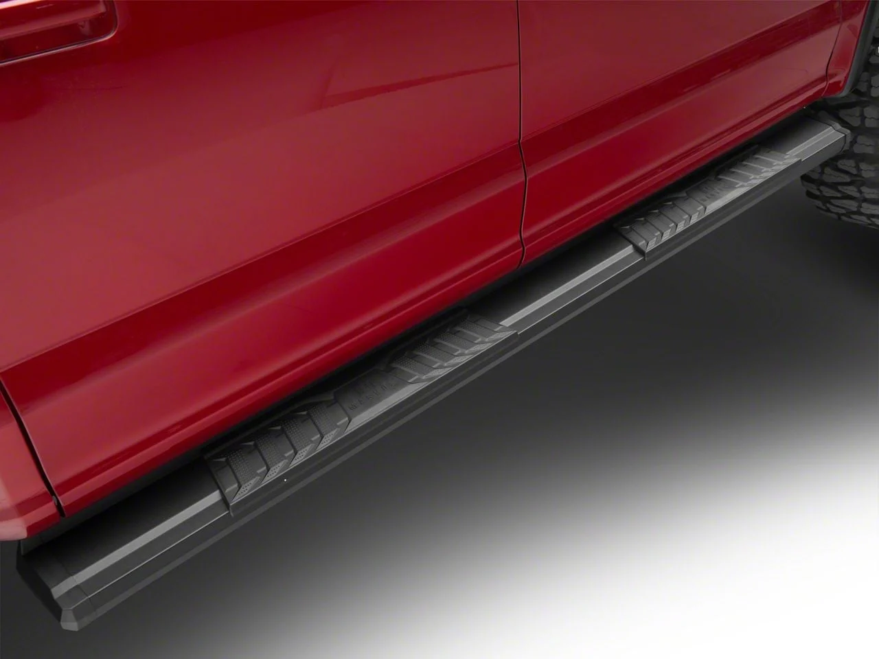 OE Style Running Boards; Black (15-26 F-150 SuperCrew)