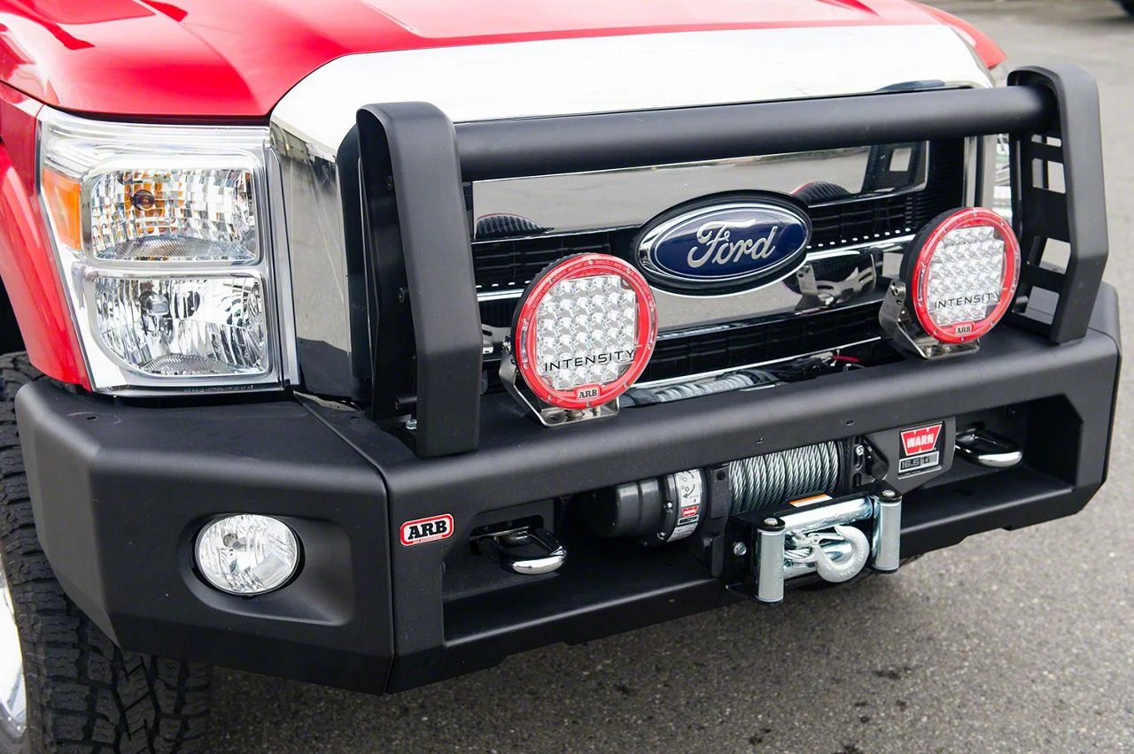 ARB Sahara Style Modular Winch Front Bumper (11-16 F-350 Super Duty)