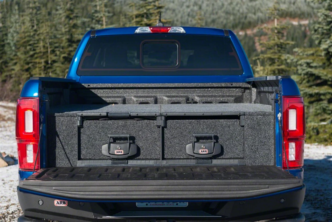 ARB Double Roller Cargo Drawer Kit (19-23 Ranger SuperCrew)