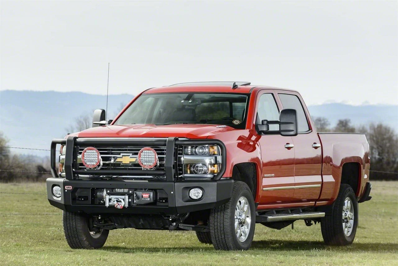 ARB Deluxe Modular Winch Front Bumper (15-19 Silverado 2500 HD)