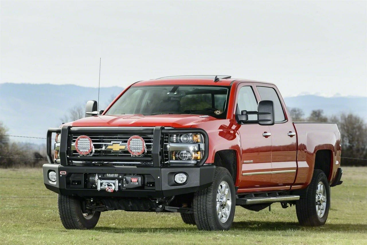 ARB Base Style Winch Front Bumper (15-19 Silverado 3500 HD)