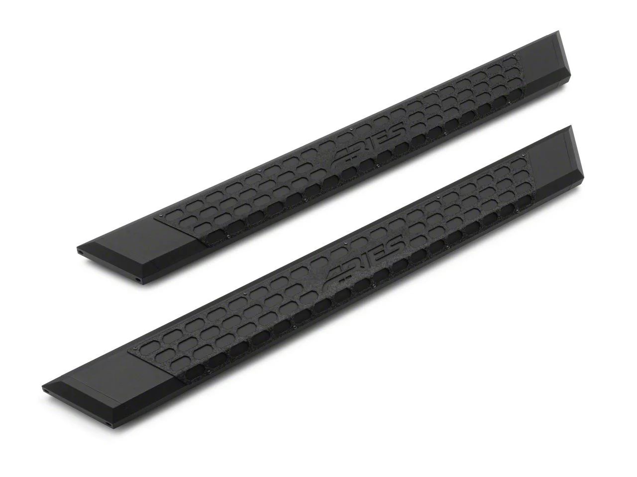 AdvantEDGE 5.50-Inch Side Step Bars; Carbide Black (15-26 F-150 Regular Cab)