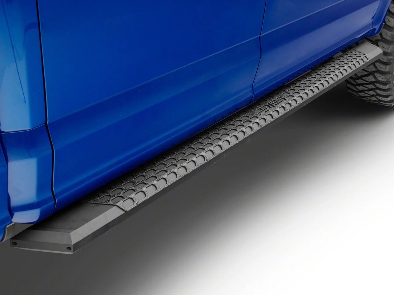AdvantEDGE 5.50-Inch Side Step Bars; Carbide Black (15-26 F-150 SuperCrew)