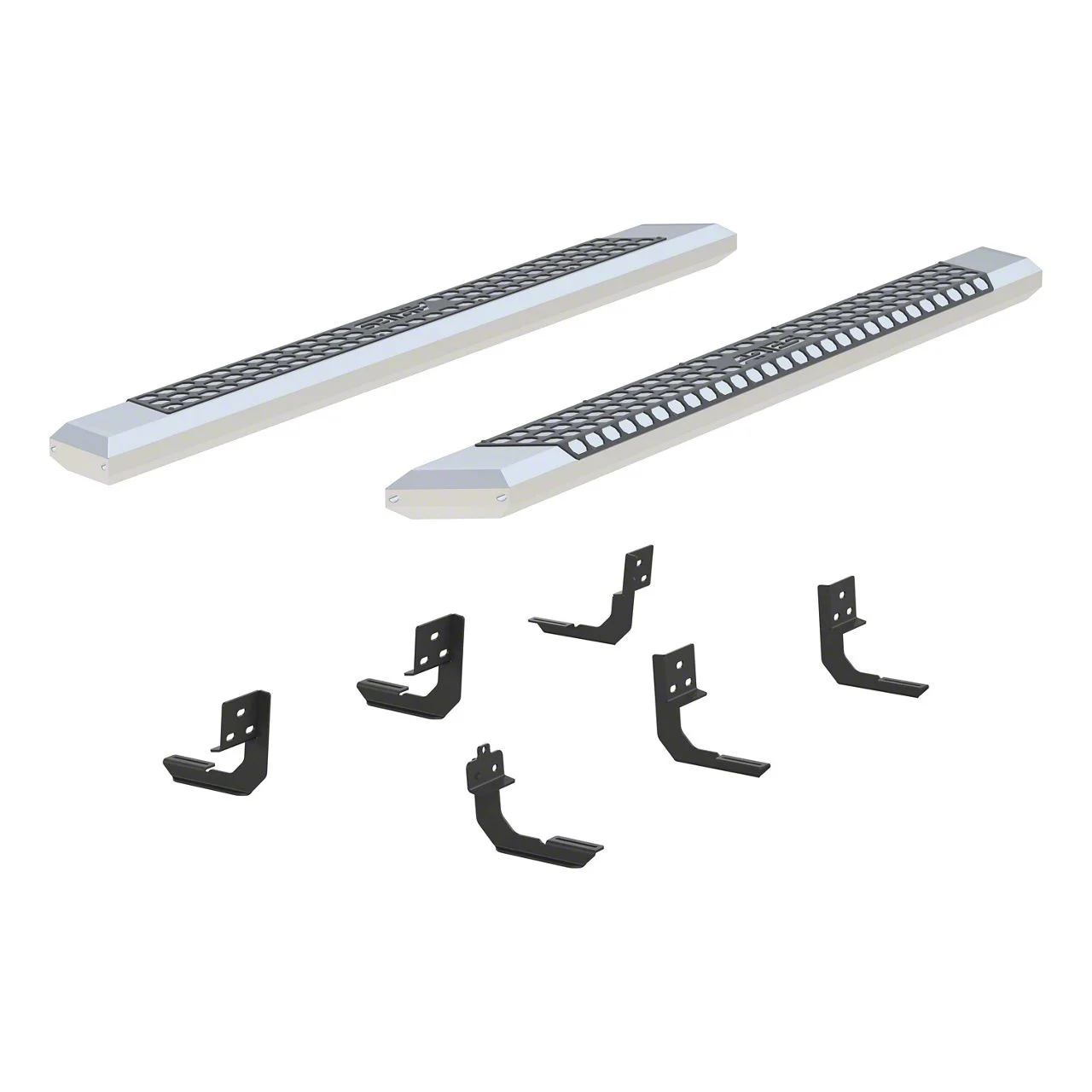 AdvantEDGE 5.50-Inch Side Step Bars; Chrome (09-18 RAM 1500 Quad Cab)
