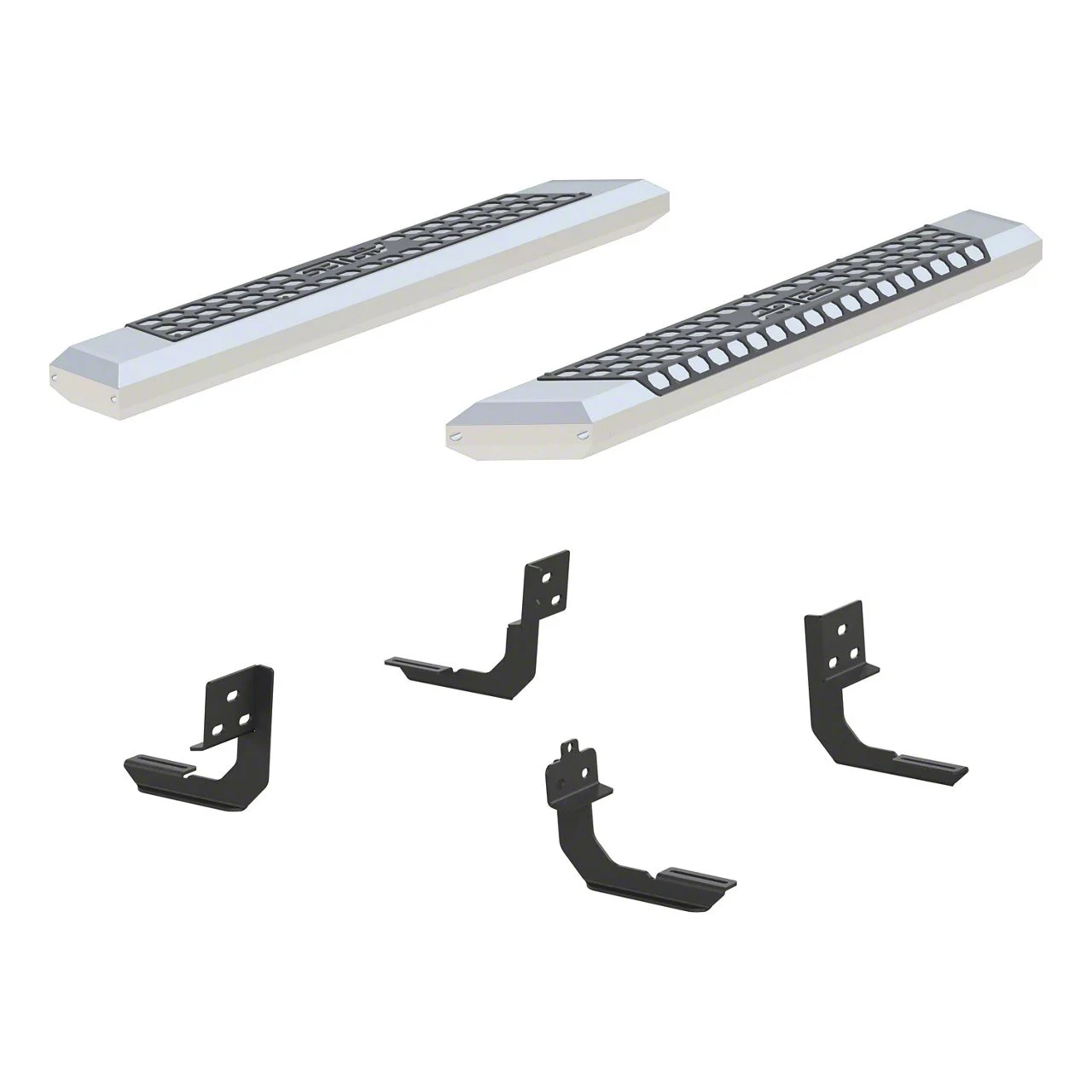 AdvantEDGE 5.50-Inch Side Step Bars; Chrome (09-18 RAM 1500 Regular Cab)