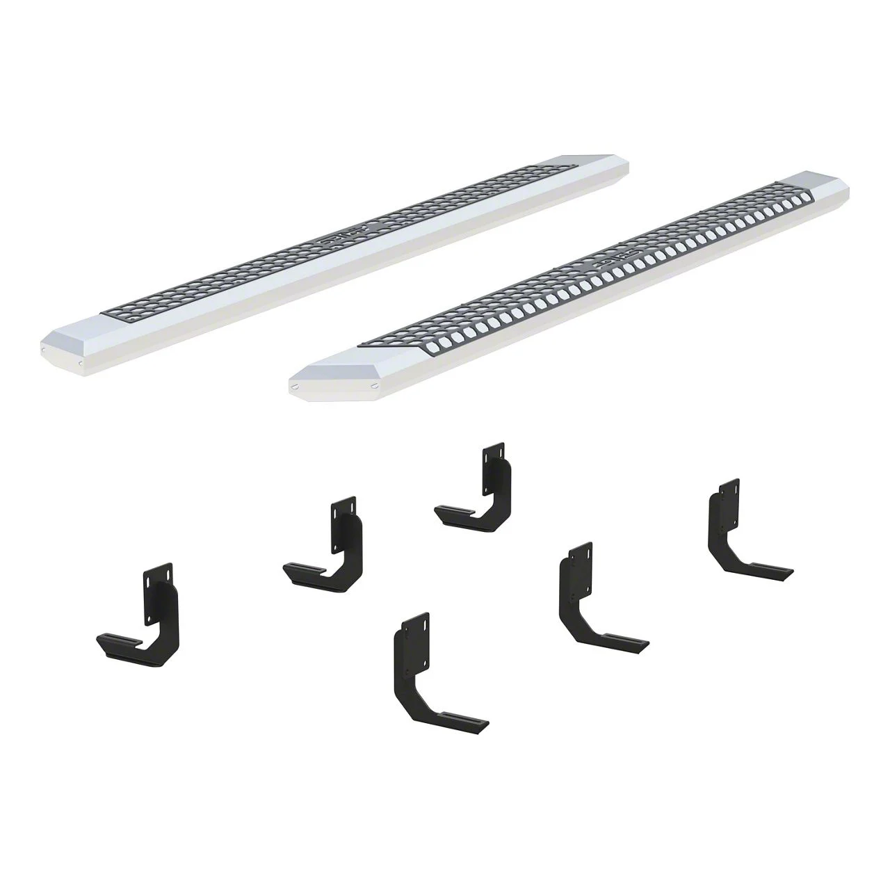 AdvantEDGE 5.50-Inch Side Step Bars; Chrome (11-16 F-350 Super Duty SuperCrew)