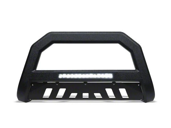 AR Series Bull Bar with LED Light Bar; Textured Black (11-16 F-350 Super Duty)