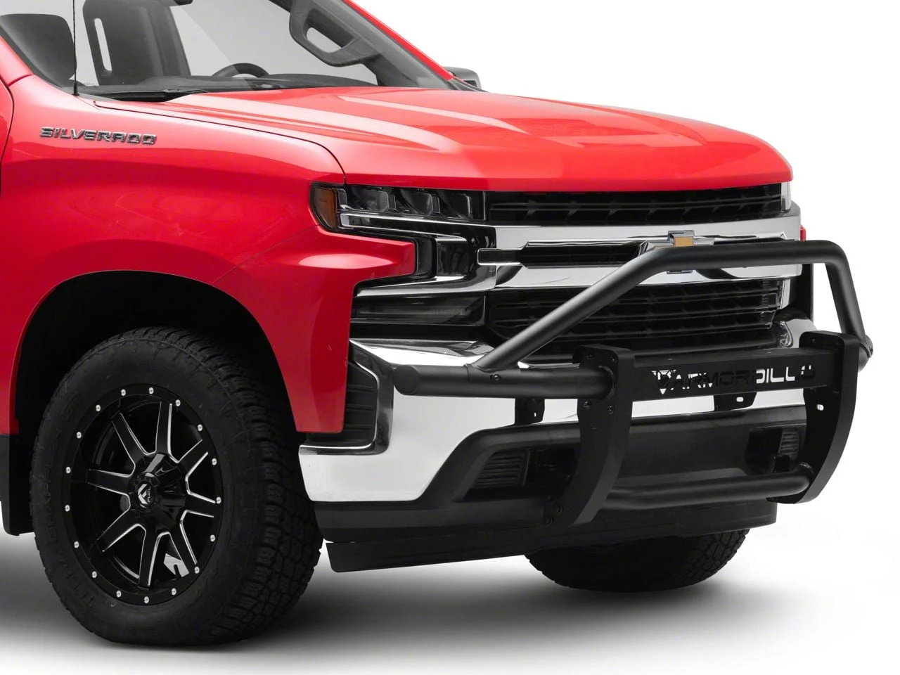 AR Pre-Runner Grille Guard; Matte Black (19-21 Silverado 1500)