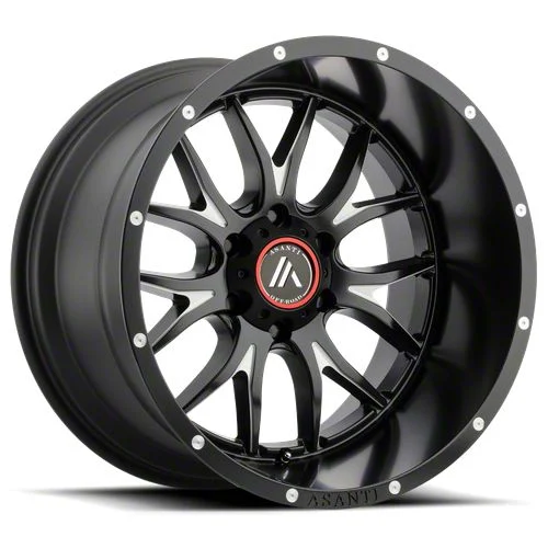 Asanti Carbine Satin Black Milled 6-Lug Wheel; 20x9; 40mm Offset (19-26 RAM 1500)
