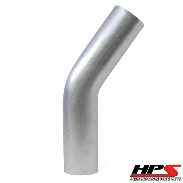 HPS 3" OD 35 Degree Bend 6061 Aluminum Elbow Pipe 16 Gauge w/ 3" CLR