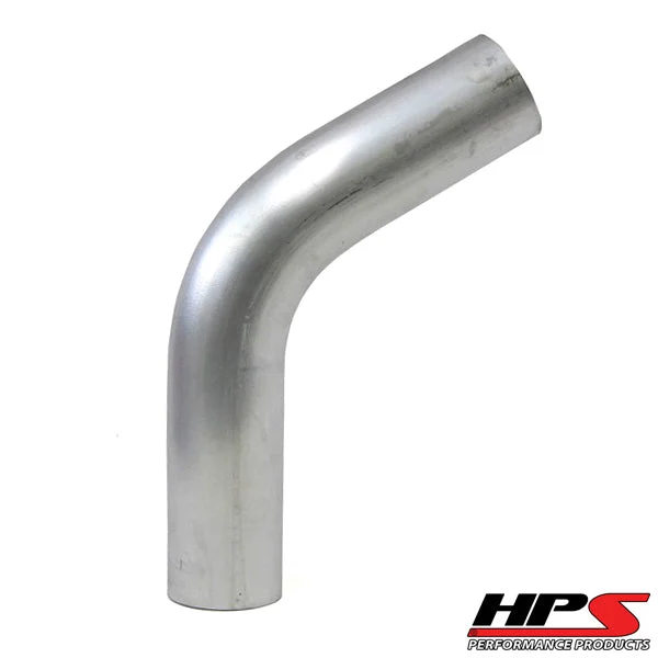 HPS 4" OD 60 Degree Bend 6061 Aluminum Elbow Pipe 16 Gauge w/ 5 1/2" CLR