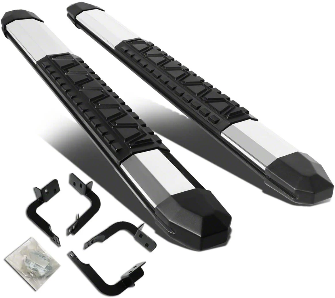 5-Inch Running Boards; Stainless Steel (09-18 RAM 1500 Regular Cab)