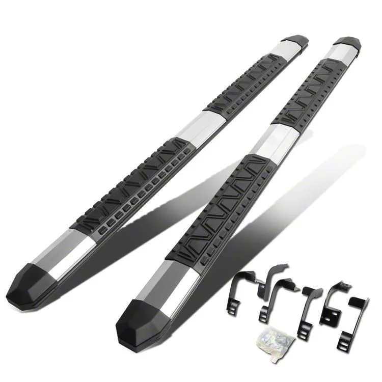 5-Inch Running Boards; Stainless Steel (09-18 RAM 1500 Quad Cab)