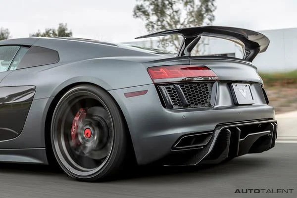 Vorsteiner VRS Aero Rear Diffuser Carbon Fiber PP 2x2 Glossy AUDI R8 (2017+)