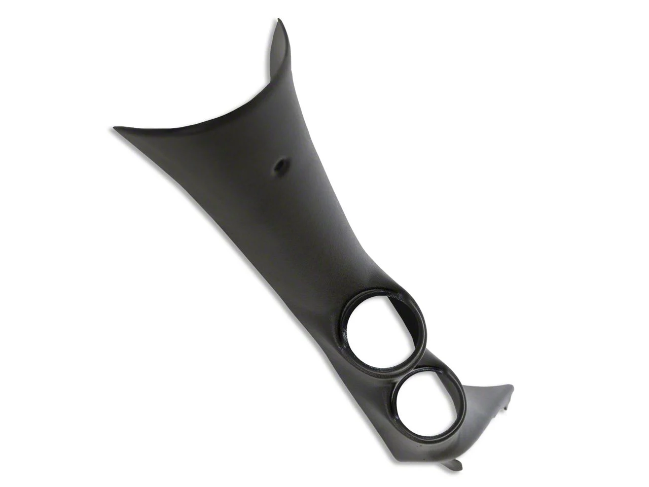 Auto Meter Full A-Pillar Gauge Pod; Dual 2-1/16 Inch (07-13 Sierra 1500)