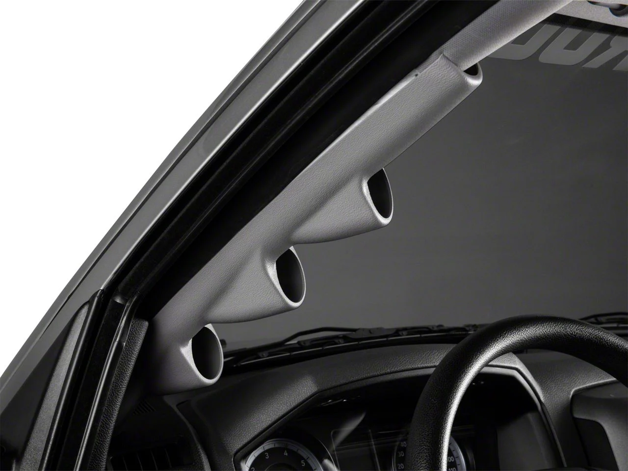 Auto Meter Full A-Pillar Triple Gauge Pod Mount; 2-1/16 Inch (10-15 RAM 1500)