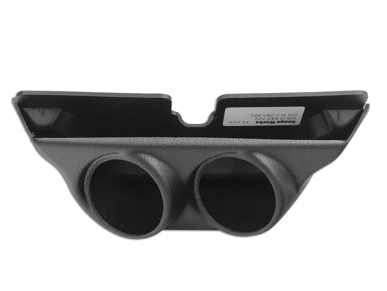 Auto Meter Overhead Console Dual Gauge Pod Mount; 2-1/16 Inch (03-08 RAM 1500)