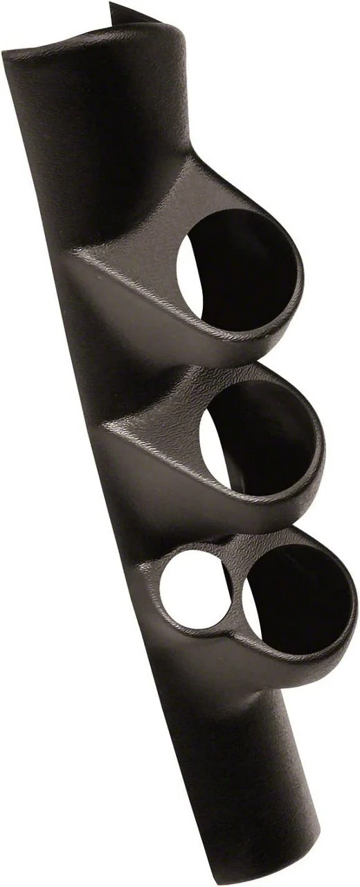 Auto Meter Full A-Pillar Triple Gauge Pod Mount with Speaker Hole; 2-1/16 Inch (2002 RAM 1500)