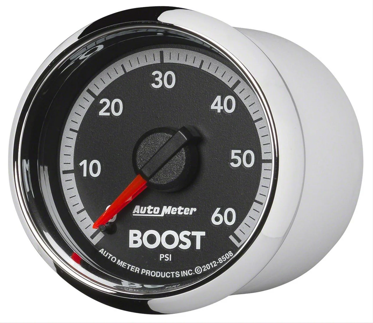 Auto Meter Gen 4 Dodge Factory Match Series 2-1/16-Inch Boost Gauge; 0-60 PSI; Mechanical (10-18 RAM 2500)