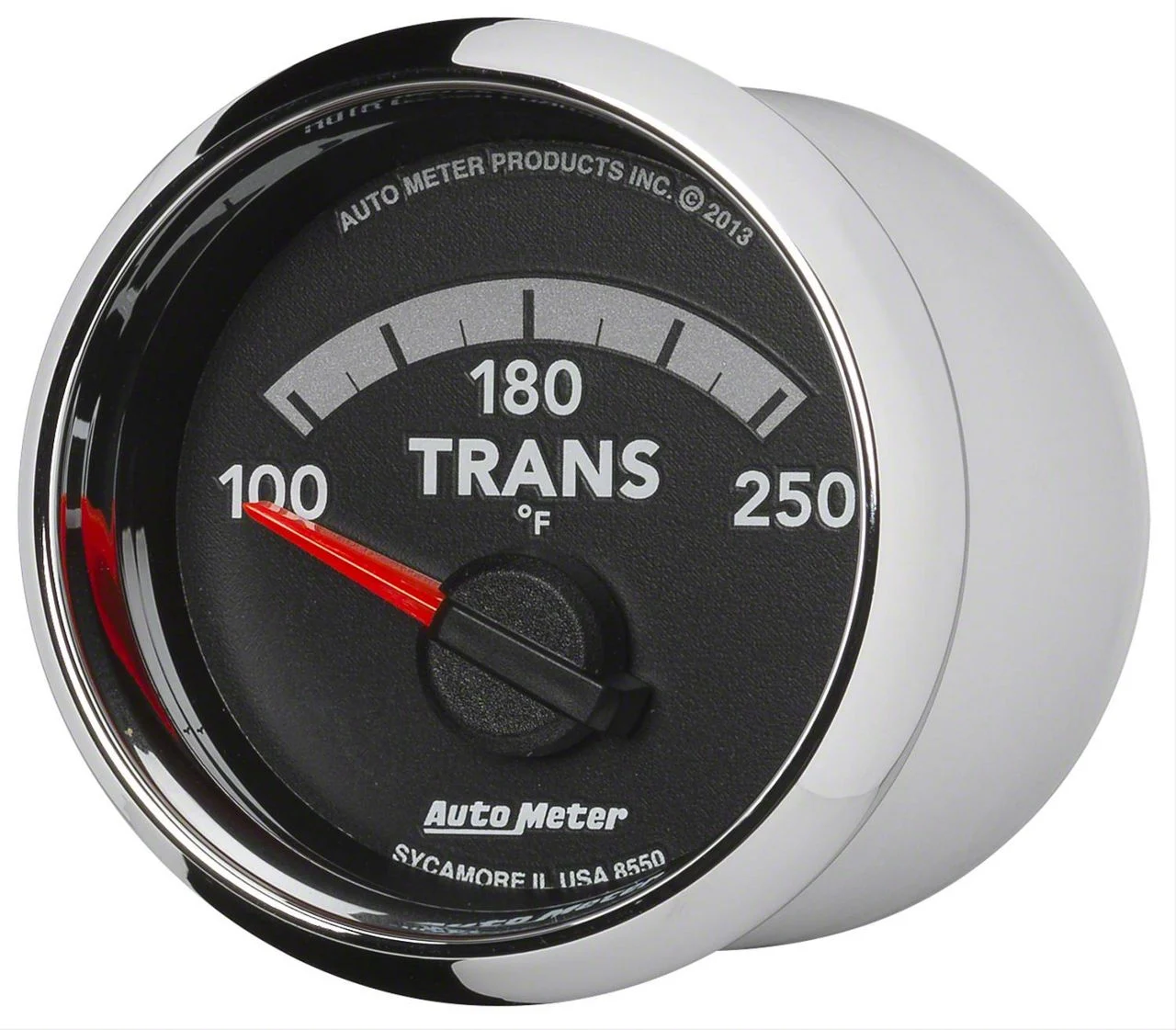 Auto Meter Gen 4 Dodge Factory Match Series 2-1/16-Inch Transmission Temperature Gauge; 100-250 Fahrenheit (10-18 RAM 2500)