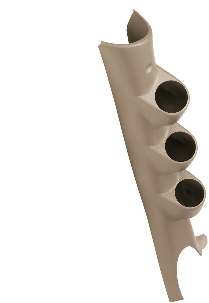Auto Meter Full A-Pillar Triple Gauge Pod Mount; 2-1/16 Inch (03-09 RAM 2500)