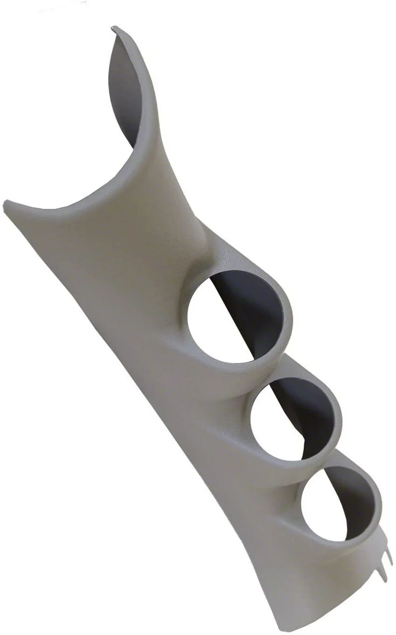 Auto Meter Full A-Pillar Triple Gauge Pod Mount; 2-1/16 Inch (10-18 RAM 2500)