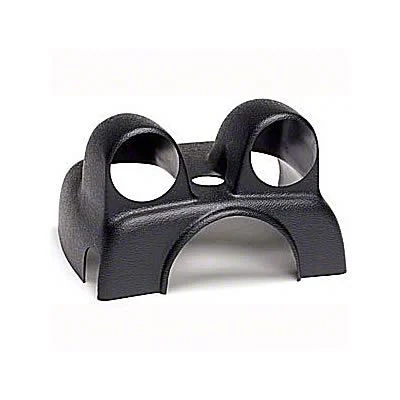 Auto Meter Steering Column Dual Gauge Pod Mount; 2-1/16 Inch (03-09 RAM 2500)