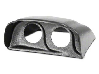 Auto Meter Dash Top Dual Gauge Pod Mount; 2-1/16 Inch (02-08 RAM 1500)