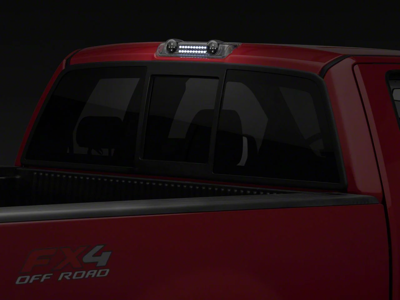 OE Size LED Third Brake Light with Cargo Light; Bermuda Black (04-08 F-150)