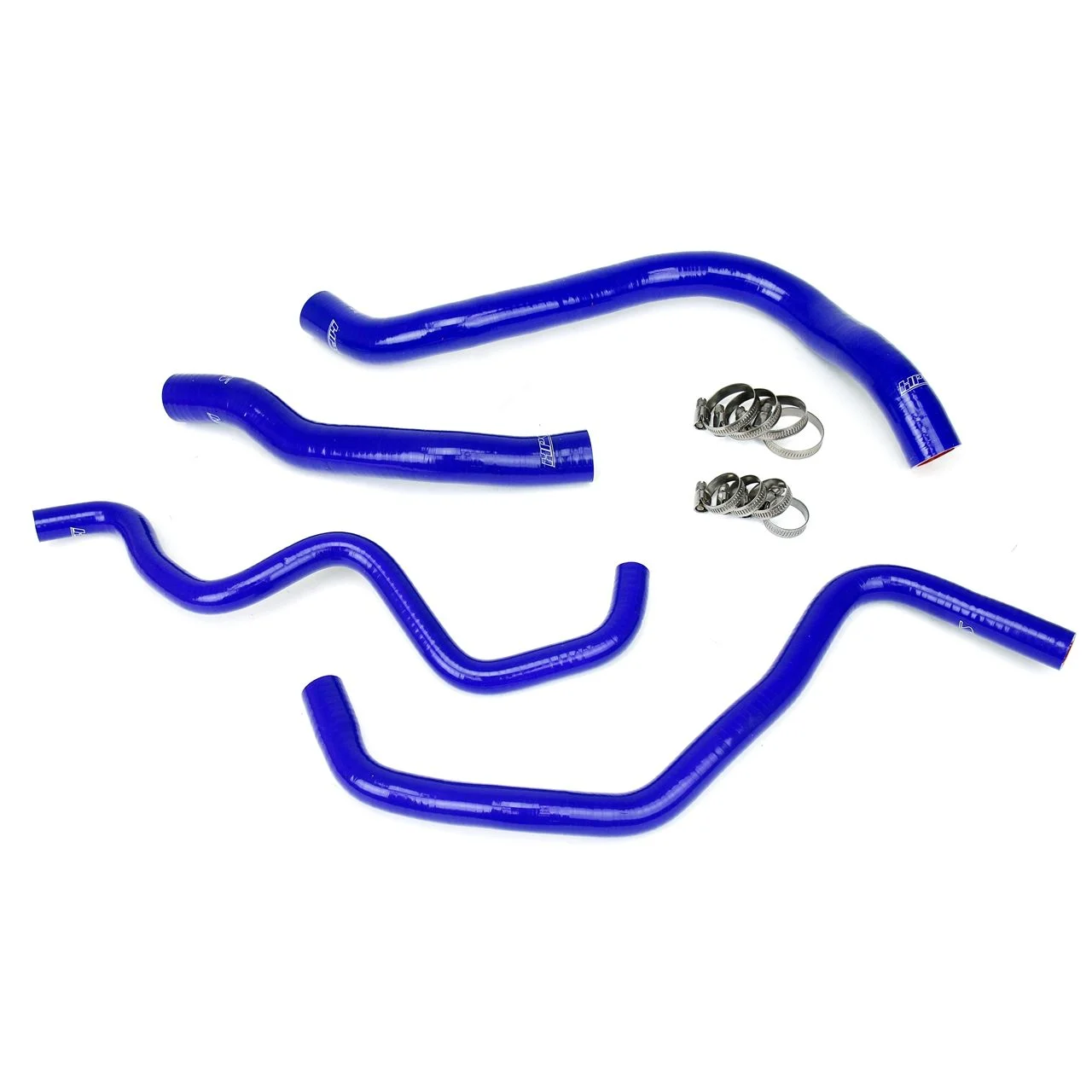 HPS Blue Reinforced Silicone Radiator + Heater Hose Kit for Acura 10-14 TSX 3.5L V6 LHD