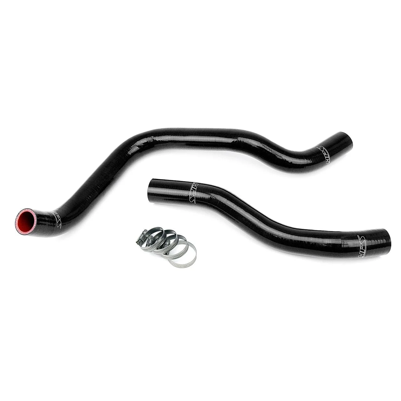 HPS Black Reinforced Silicone Radiator Hose Kit Coolant for Honda 03-07 Accord 3.0L V6
