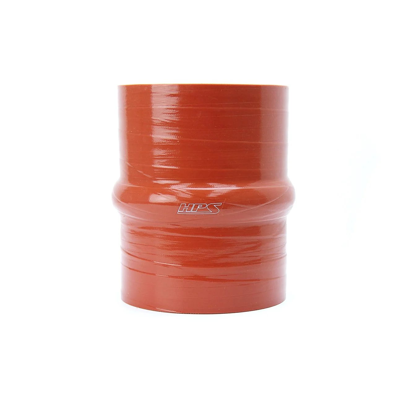 HPS 4" ID , 4" Long High Temp 4-ply Aramid Reinforced Silicone Hump Coupler Hose Orange (102mm ID , 102mm Length)